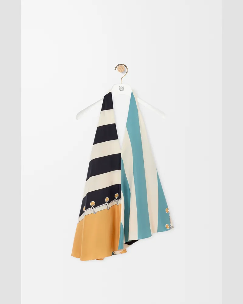 Loewe Top In Silk Size Mujer Orange