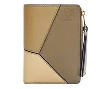 Luxury Puzzle slim compact wallet in classic calf