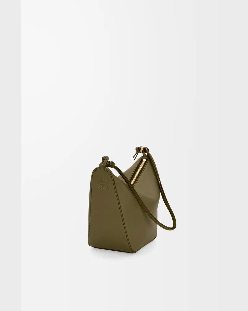 Loewe Mini Hammock Hobo In Leather skin Mujer Dark