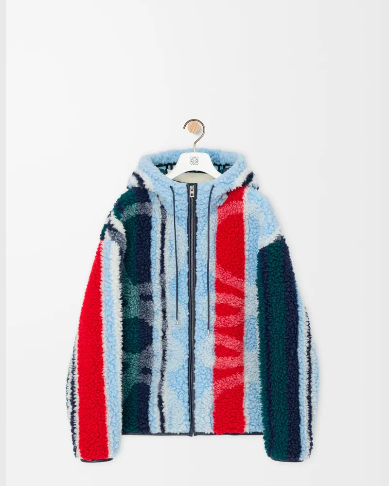 Loewe Jacket In Fleece Size Hombre Multicolor