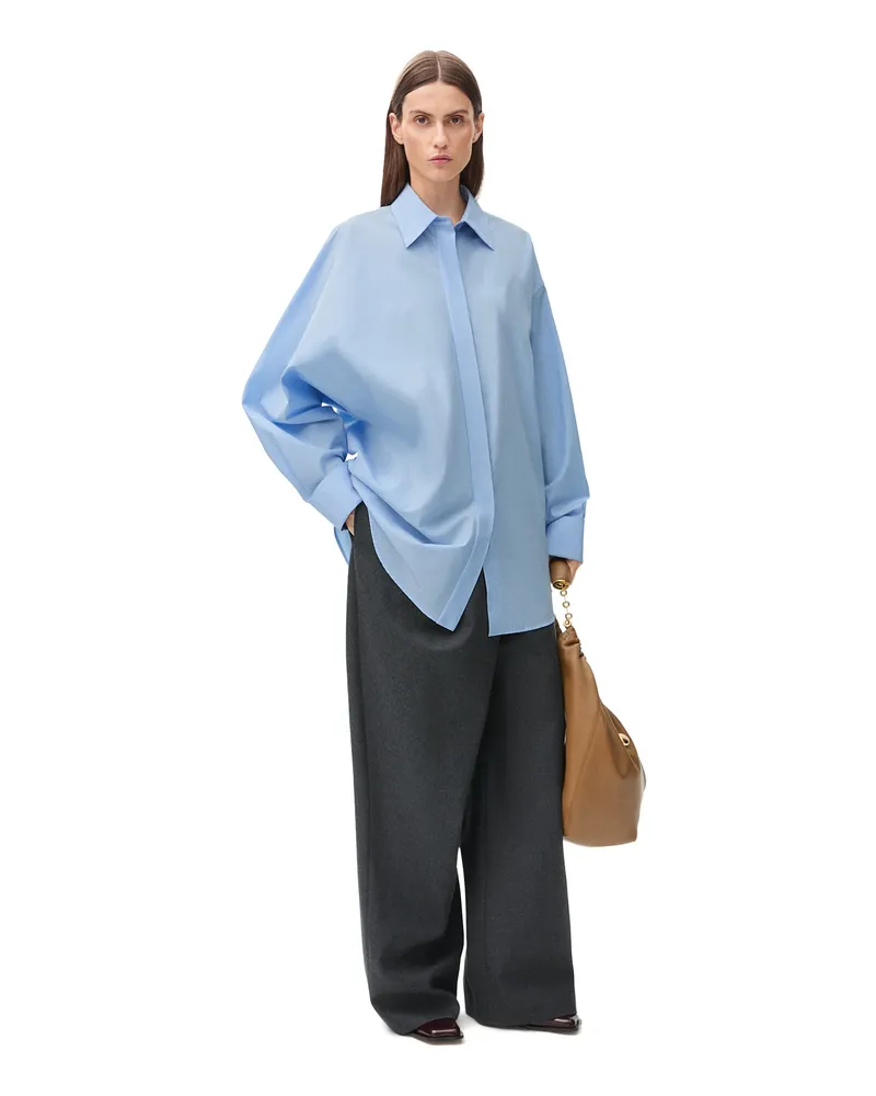 Loewe Luxury Draped shirt in cotton Baby