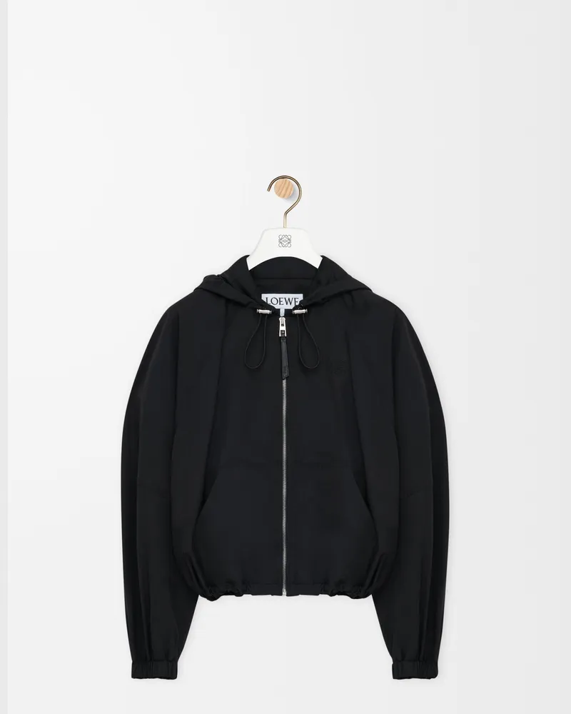 Loewe Balloon Jacket In Cupro Blend Size Mujer Black