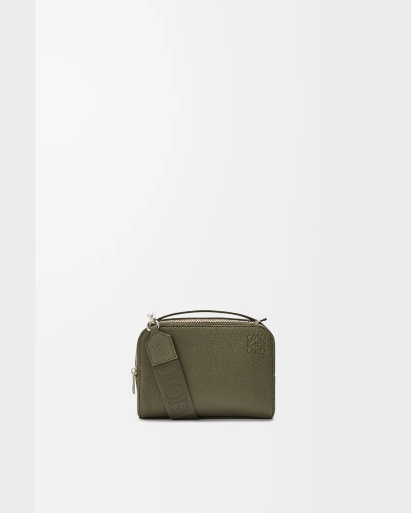 Loewe Mini Crossbody Camera Bag In Soft Grained Leather skin Hombre Khaki