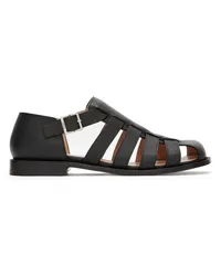 Loewe Luxury Campo sandal in calfskin Black