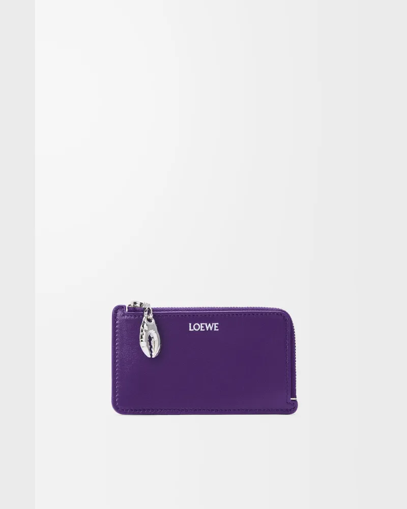 Loewe Claw Coin Cardholder In Glossy Lambskin Mujer Deep