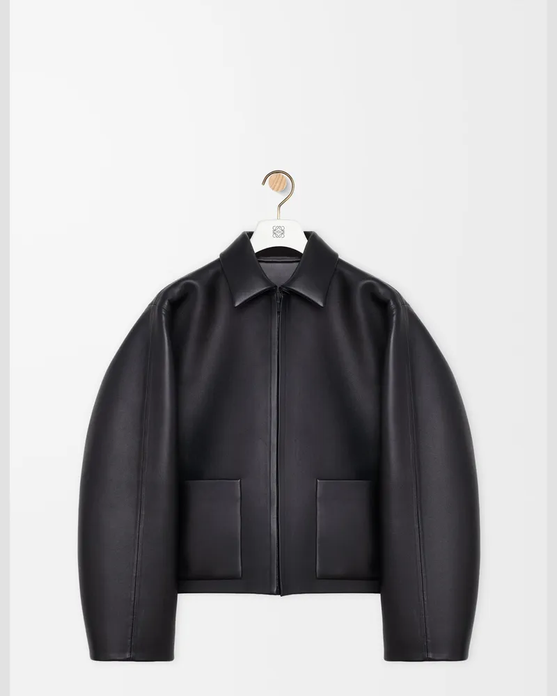 Loewe Jacket In Nappa Lambskin Size Mujer Black