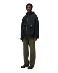 Loewe Luxury Parka in cotton Black