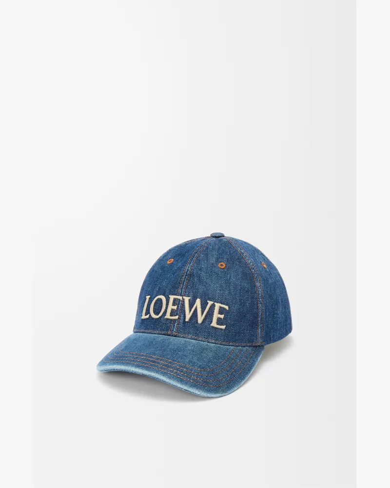 Loewe Loewe Cap In Denim Size Mujer Denim