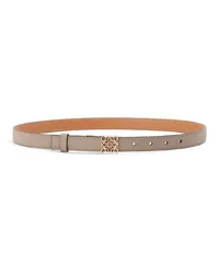 Loewe Luxury Anagram belt in pebble grain calfskin Sand