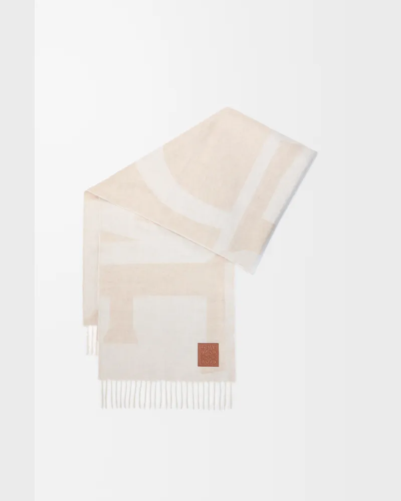 Loewe Scarf In Cashmere Mujer Light