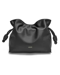 Loewe Luxury Medium Flamenco clutch in nappa calfskin Black