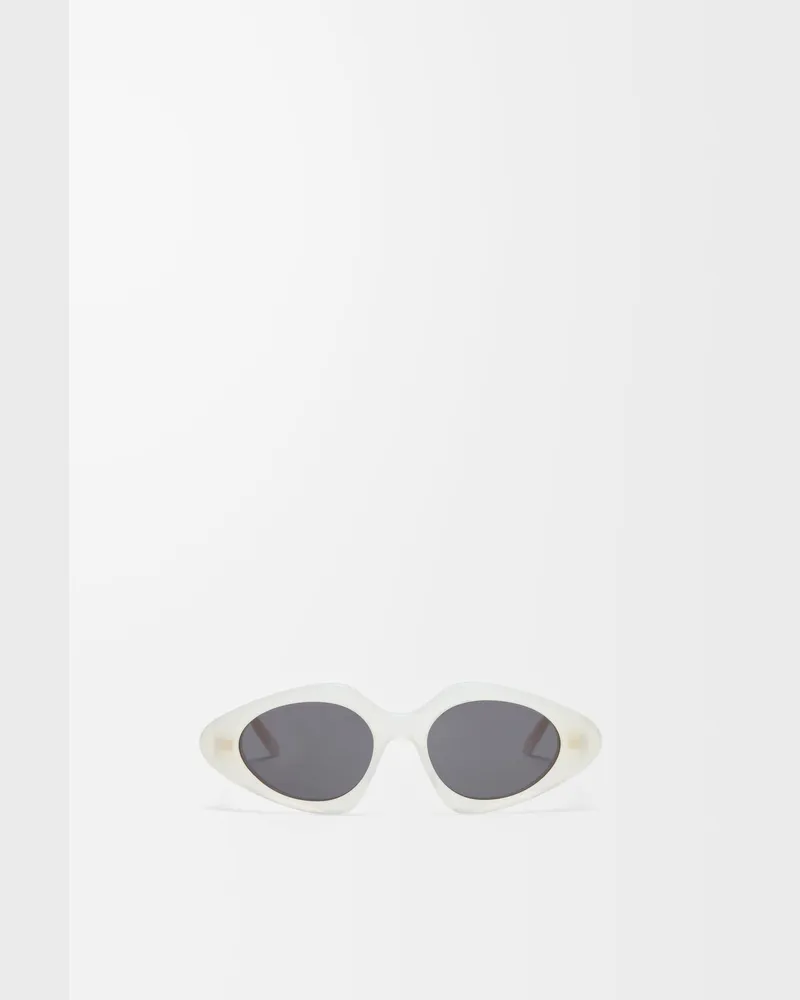 Loewe Triangle Slim Sunglasses Mujer Milky