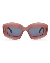 Loewe Luxury Screen sunglasses Burgundy