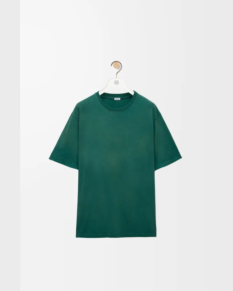 Loewe Loose Fit T-shirt In Cotton Size Hombre Dark