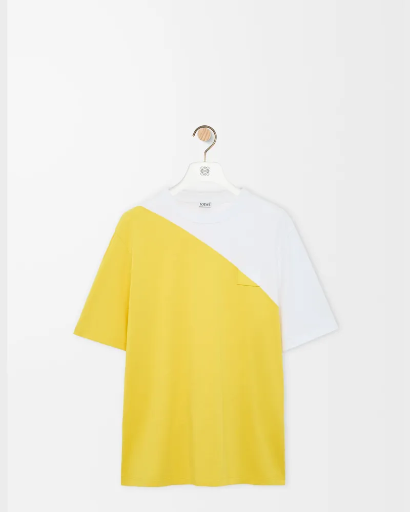 Loewe Loose Fit T-shirt In Cotton Size Hombre White