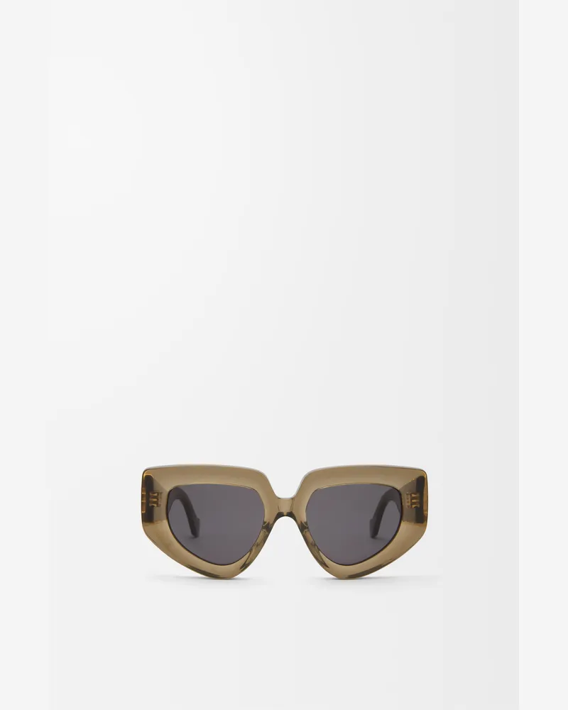 Loewe Diamond Sunglasses Mujer Transparent