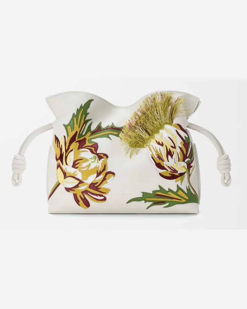 Loewe Mini Flamenco Clutch In Leather skin Mujer Soft