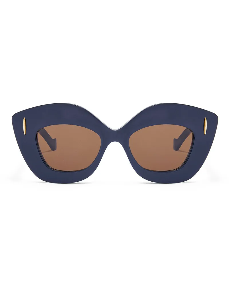 Loewe Luxury Retro Screen sunglasses Navy