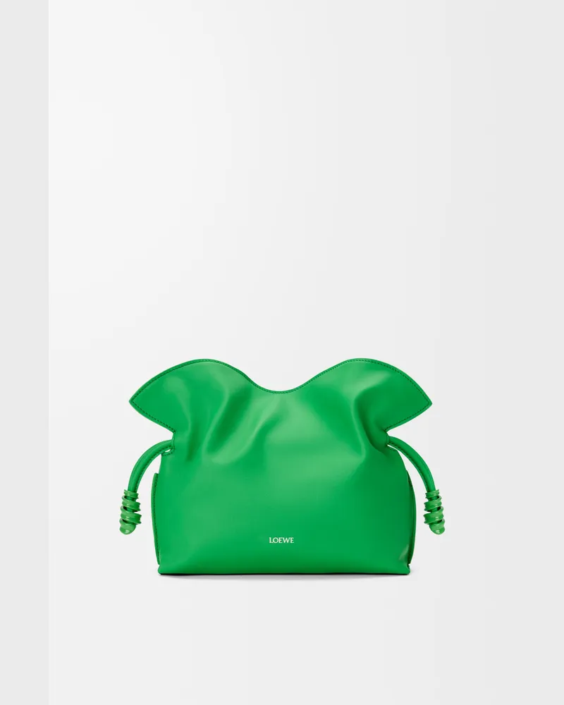 Loewe Mini Flamenco Clutch In Nappa Leather skin Mujer Clover