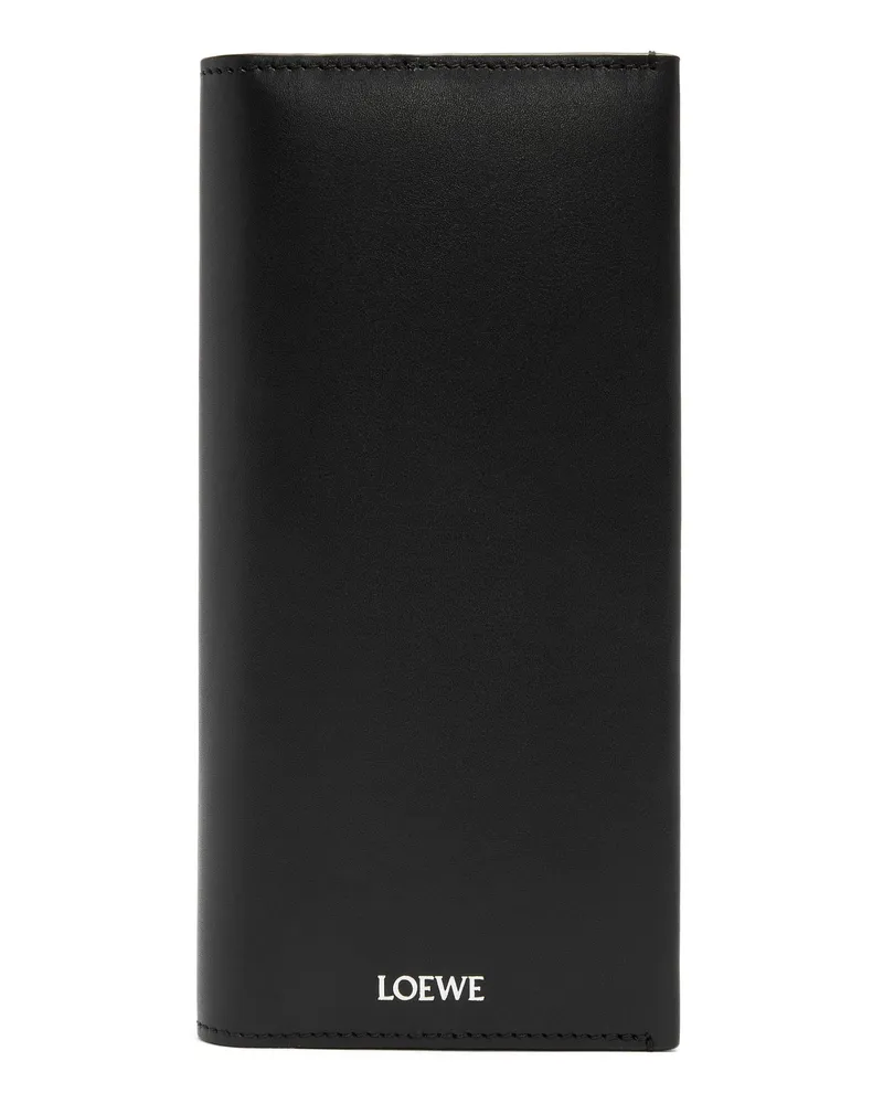 Loewe Luxury Long wallet in shiny nappa calfskin Black