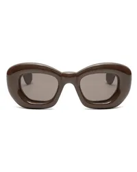 Loewe Luxury Inflated butterfly sunglasses in nylon Dark