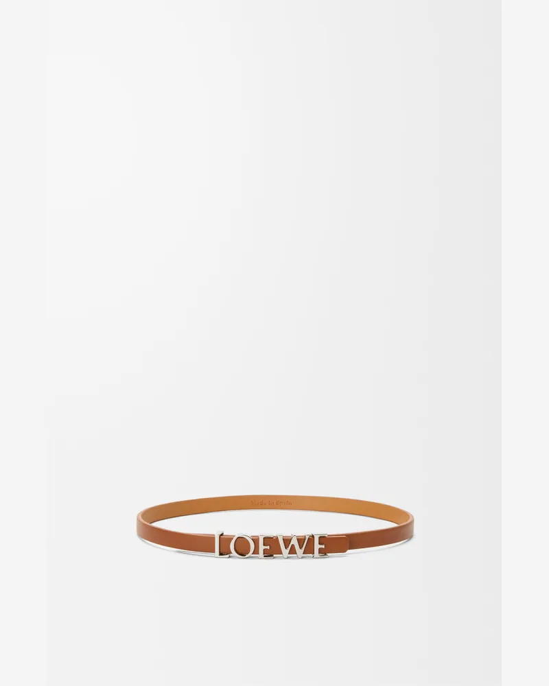 Loewe Double Wrap Loewe Bracelet In Leather skin Size Mujer Tan