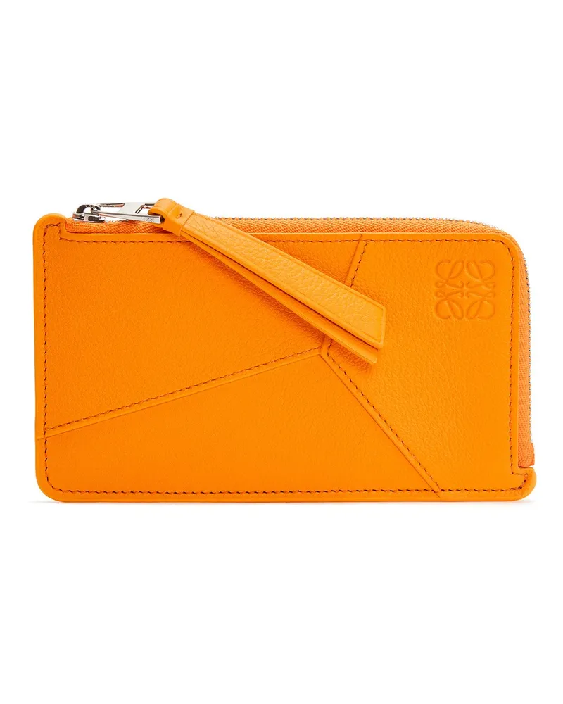 Loewe Luxury Puzzle long coin cardholder in classic calfskin Bright