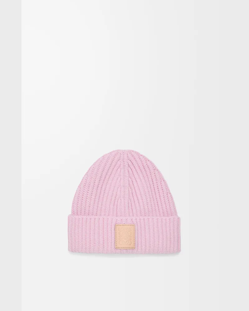 Loewe Beanie In Cashmere Mujer Light