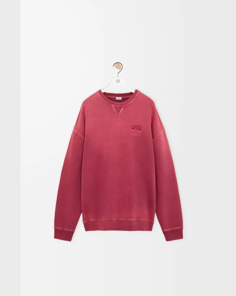 Loewe Sweatshirt In Cotton Size Hombre Red
