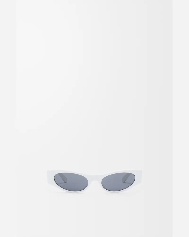 Loewe Flash Slim Cateye Sunglasses Mujer White