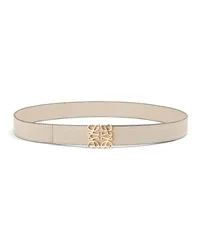 Loewe Luxury Reversible Repeat belt in silk calfskin Light