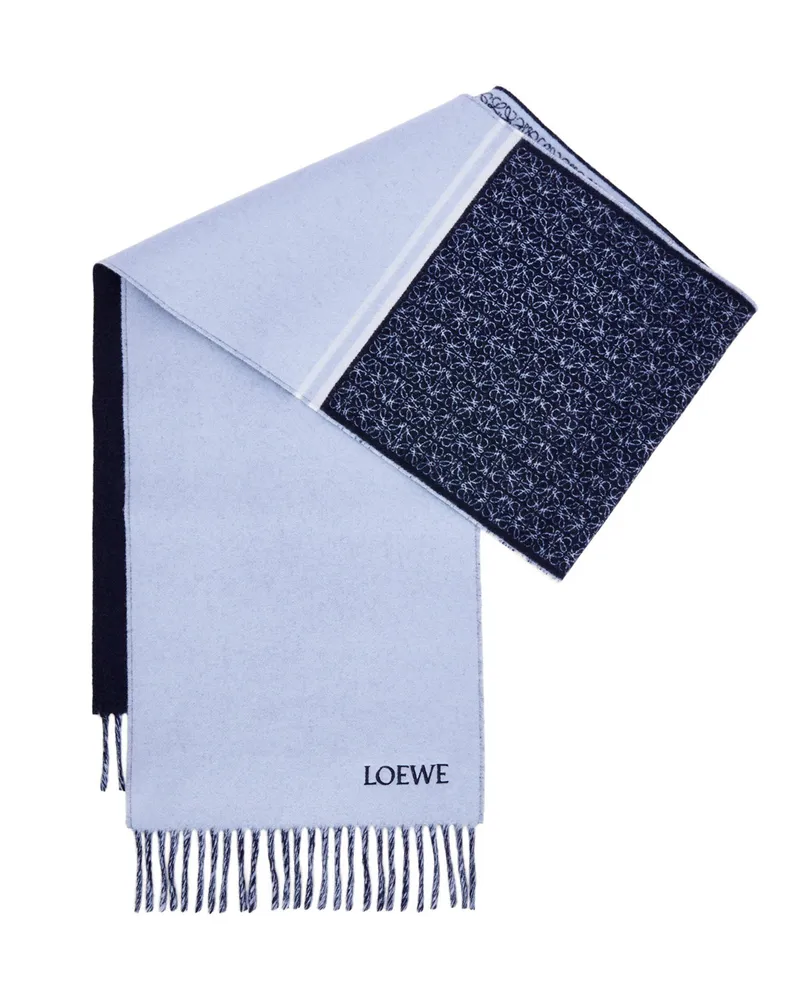 Loewe Luxury Scarf in wool and cashmere Light