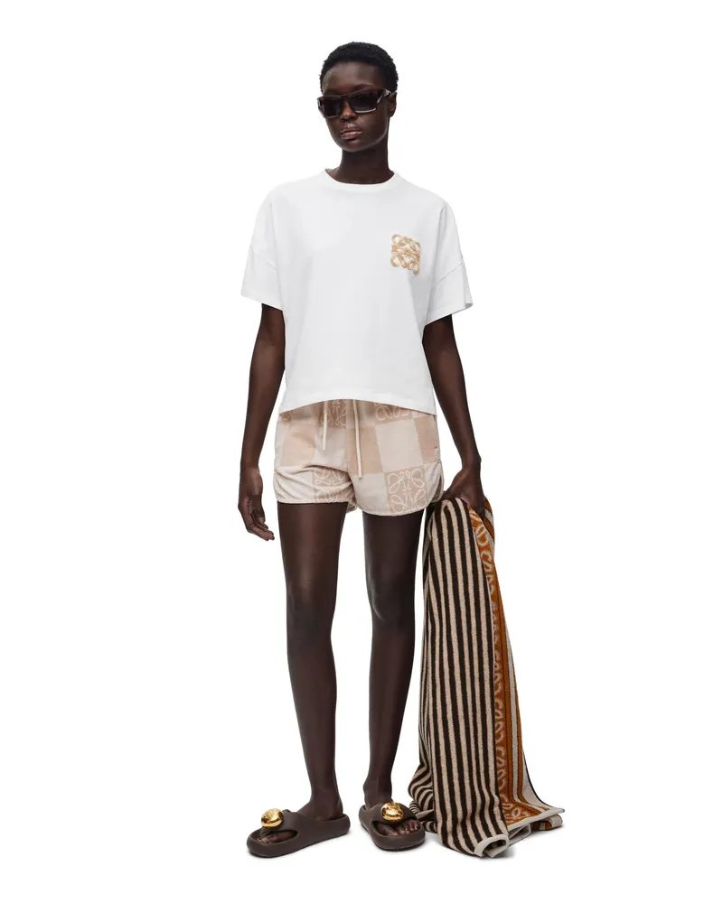 Loewe Luxury Boxy fit t-shirt in cotton White