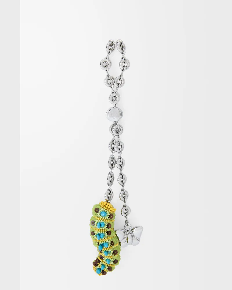 Loewe Caterpillar Chain Charm Mujer Multicolor