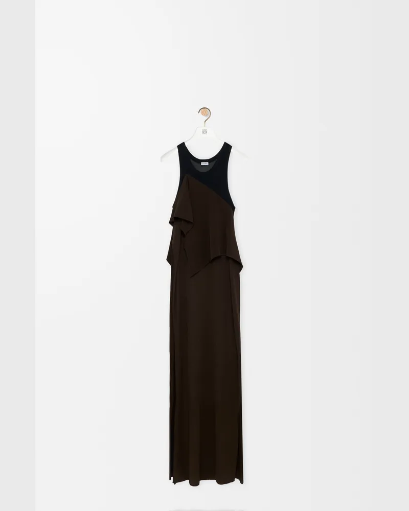 Loewe Dress In Viscose Blend Size Mujer Black