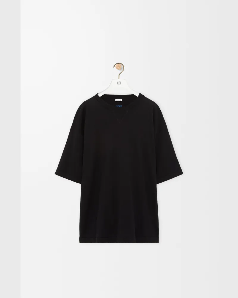 Loewe Top In Cotton Size Hombre Black