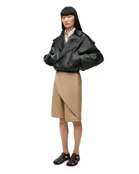 Loewe Luxury Balloon jacket in nappa lambskin Black