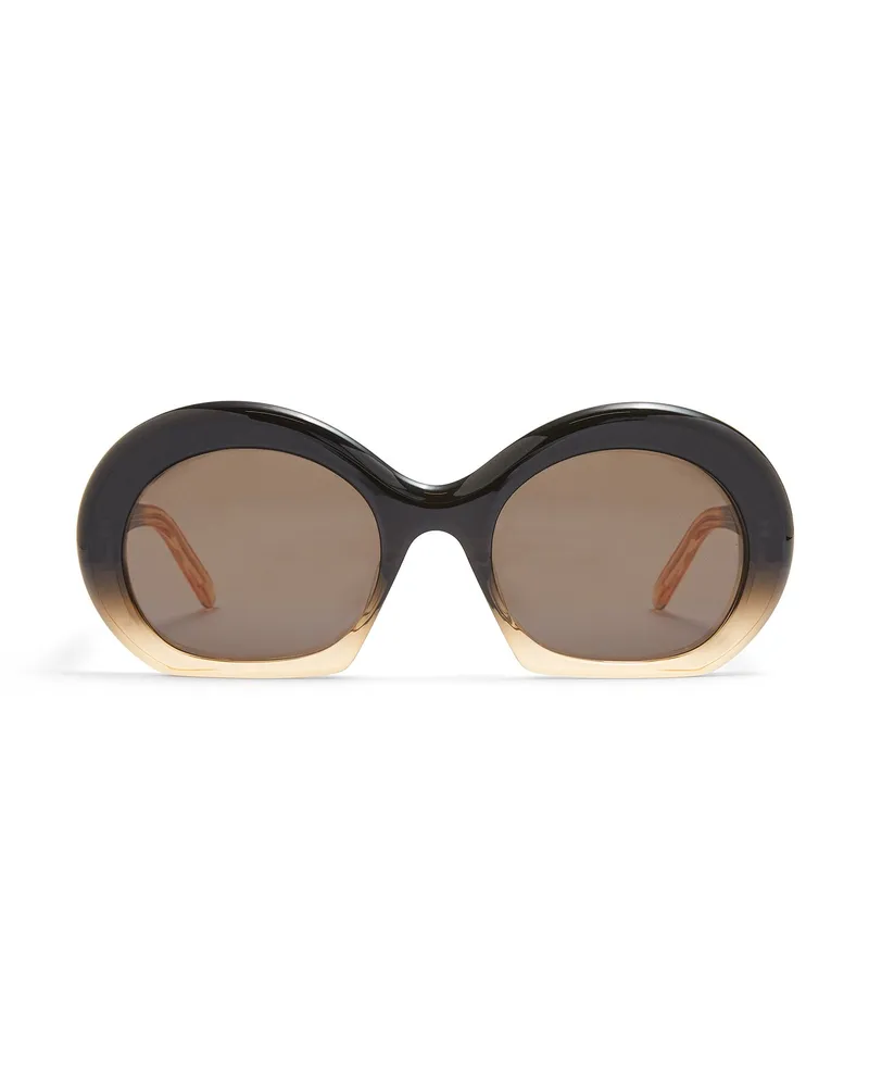 Loewe Luxury Half moon sunglasses Gradient