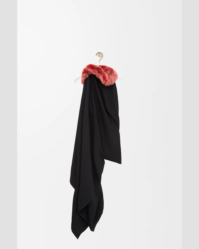 Loewe Dress In Viscose Blend Size Mujer Black