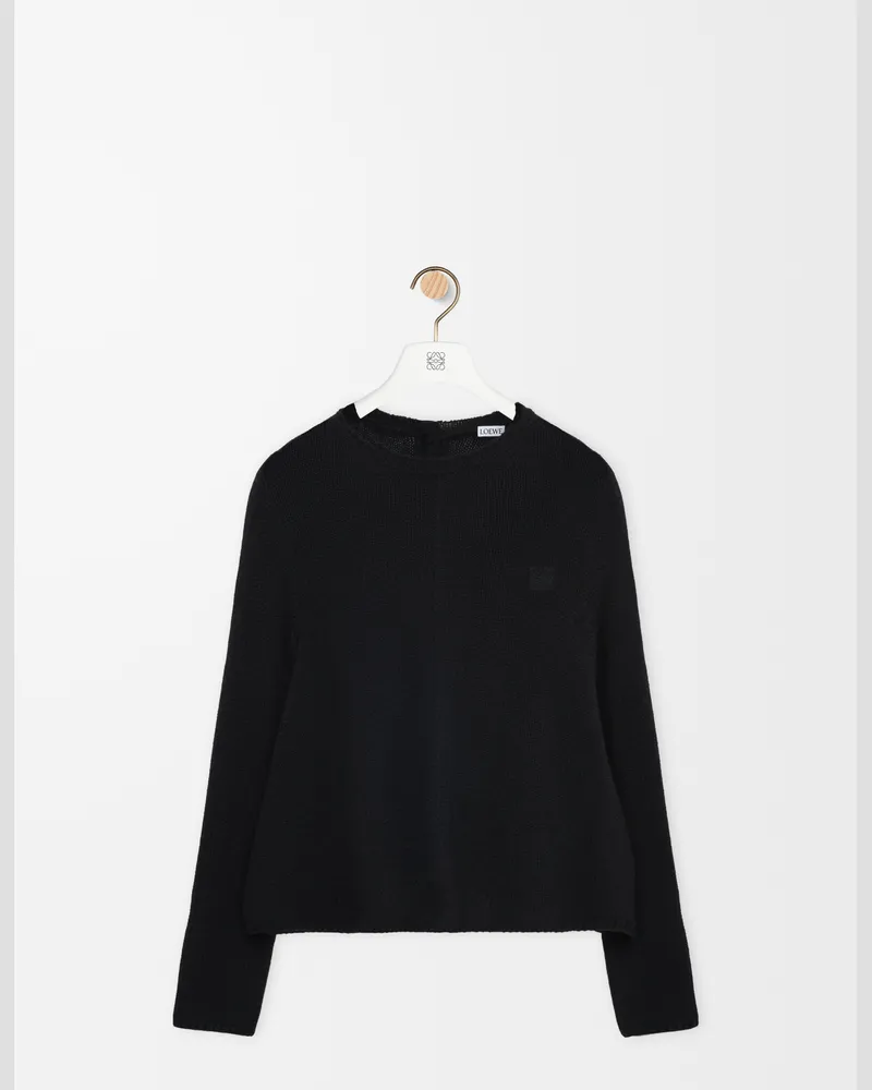 Loewe Sweater In Cashmere Size Mujer Black