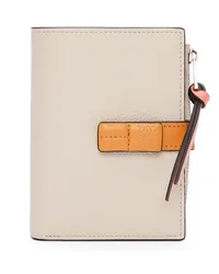 Loewe Luxury Slim compact wallet in soft grained calfskin Light