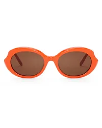 Loewe Luxury Mini Oval Thin sunglasses Bright