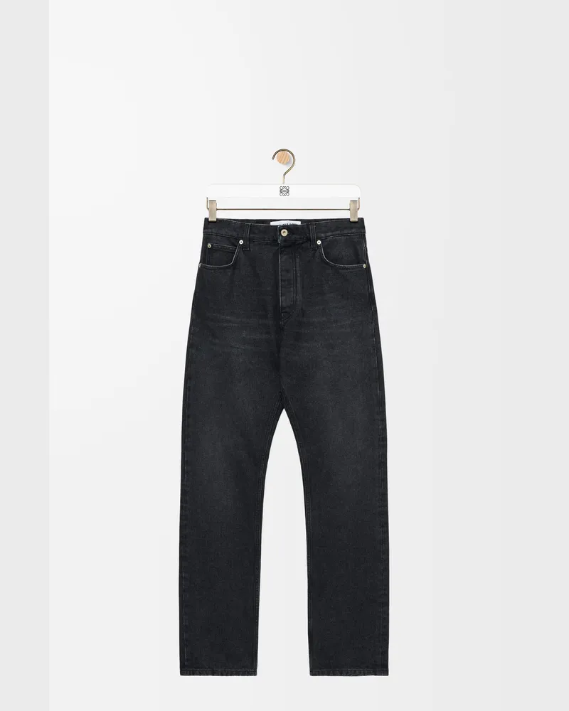 Loewe Straight Leg Jeans In Denim Size Hombre Washed