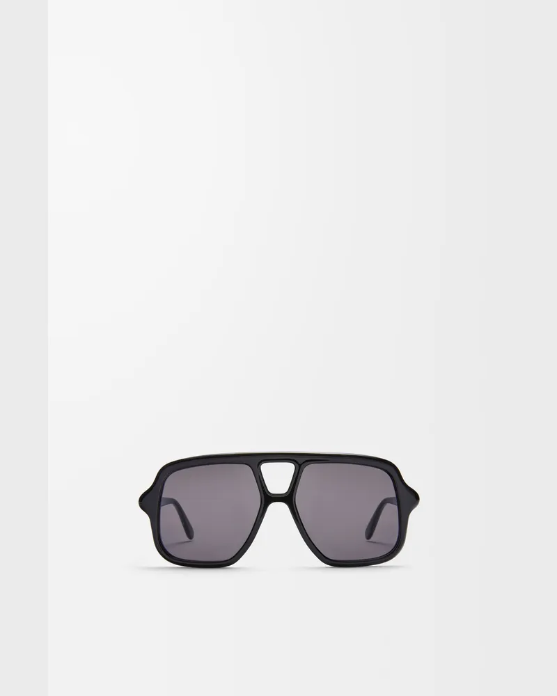 Loewe Aviator Slim Sunglasses Hombre Black