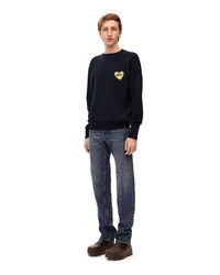 Loewe Luxury Sweater in wool Navy