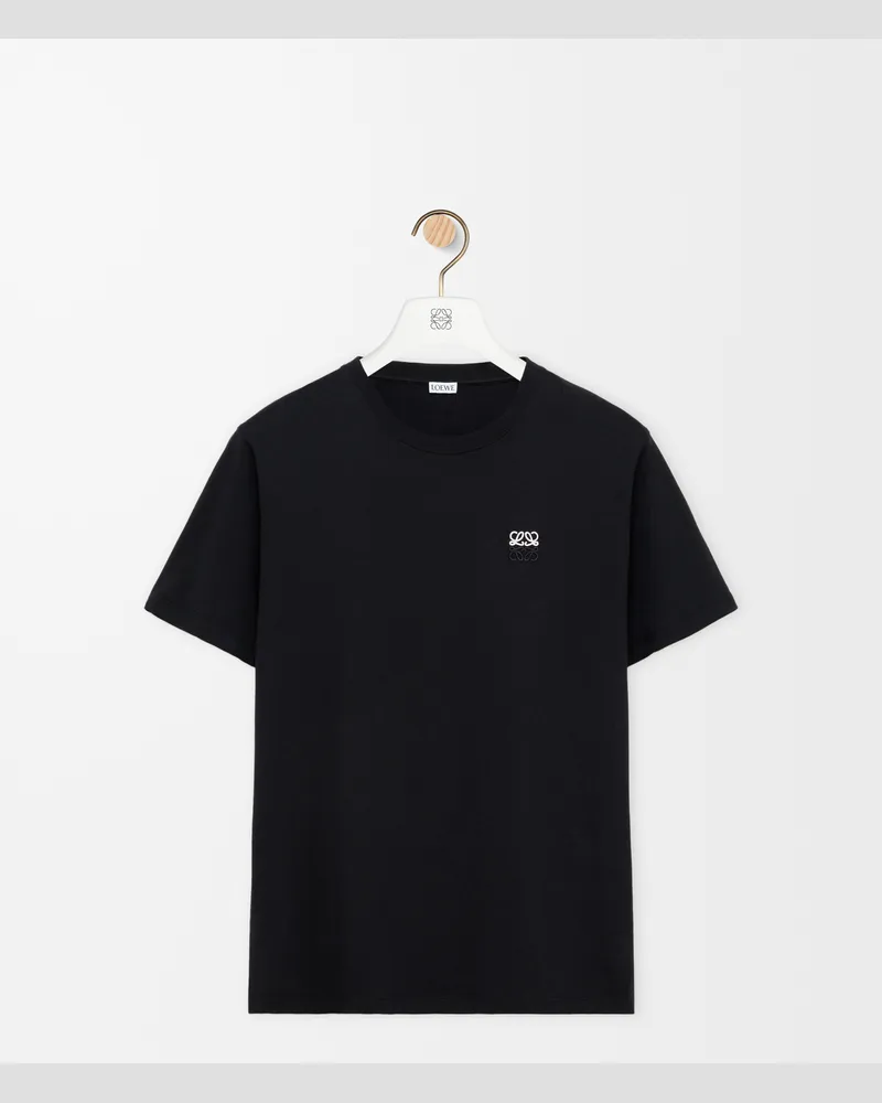 Loewe Regular Fit T-shirt In Cotton Size Hombre Black