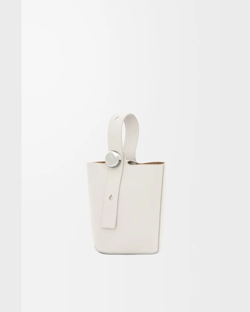 Loewe Mini Pebble Bucket Bag In Soft Grained Leather skin Mujer Soft