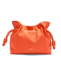 Loewe Luxury Medium Flamenco clutch in nappa calfskin Vivid