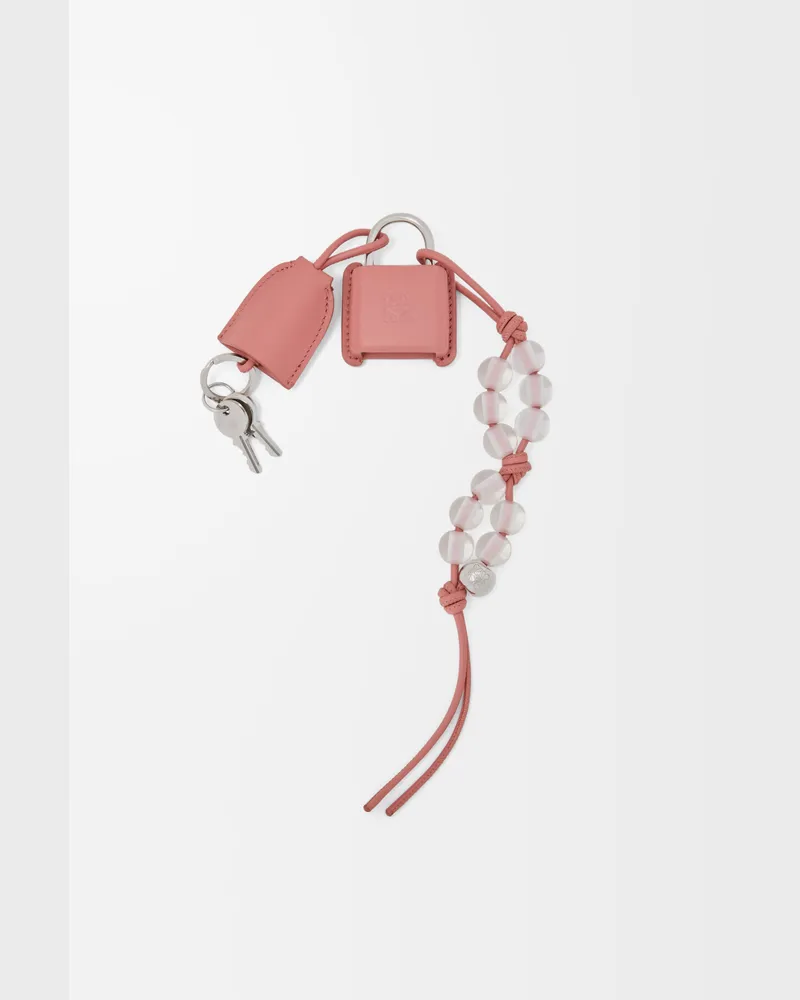 Loewe Amazona Padlock Charm Mujer Blush