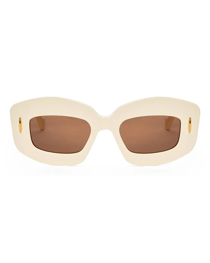 Loewe Luxury Screen sunglasses Ivory